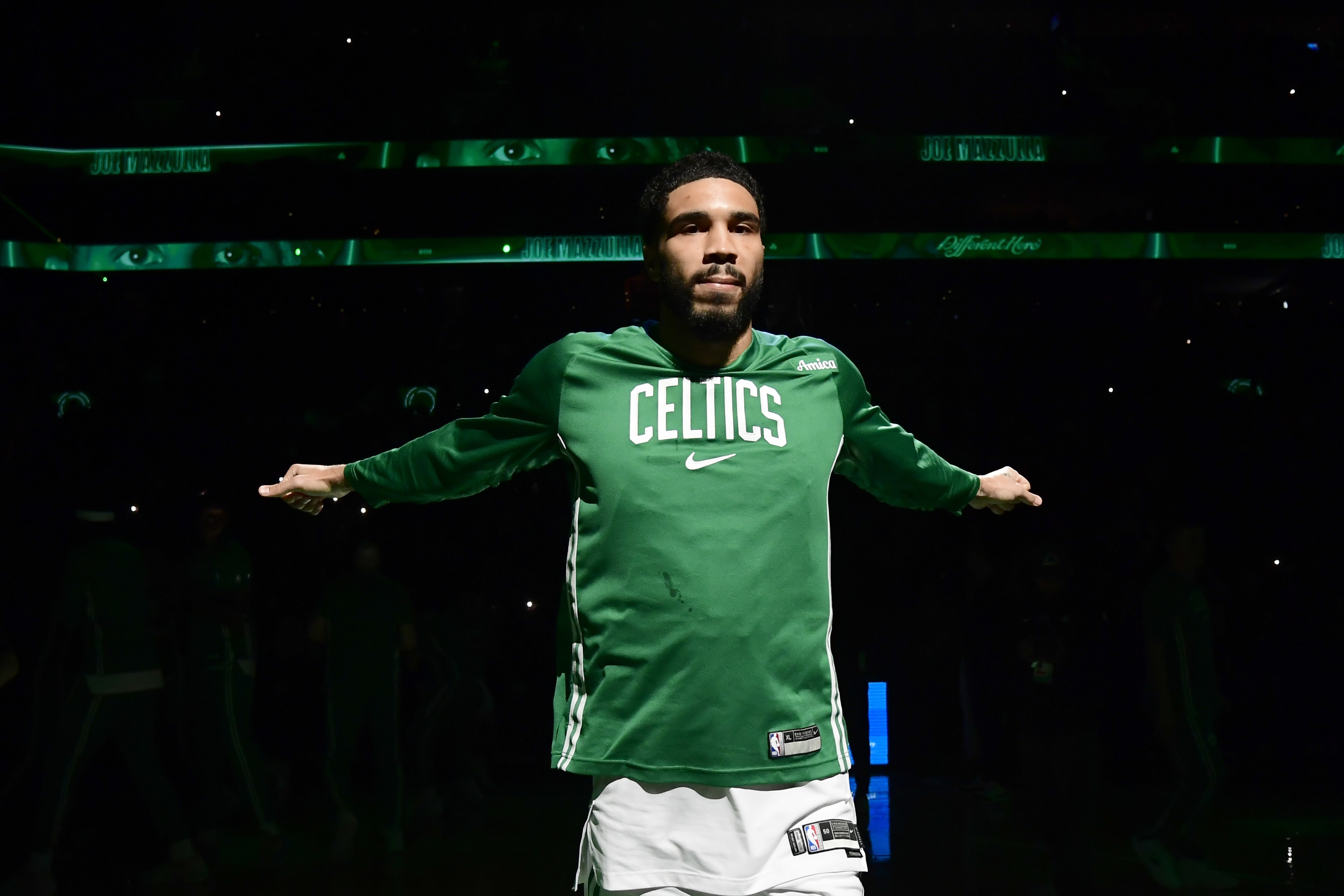 leyu-塔图姆：感谢球迷们赛前的掌声 整个联盟对我的态度让我倍感温暖